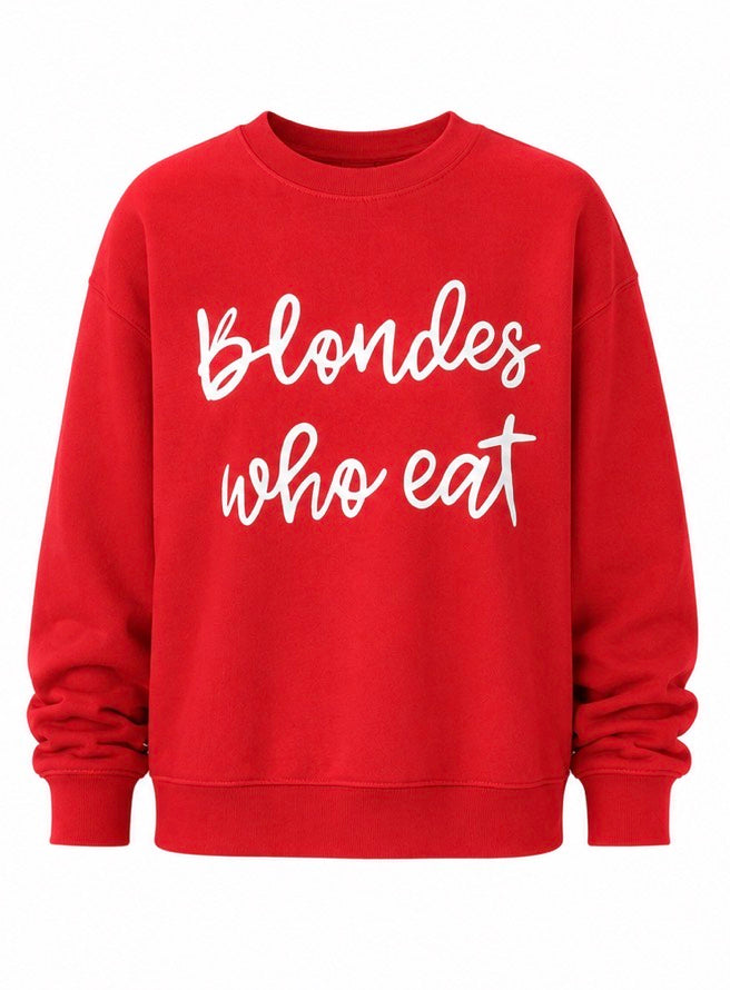 Blondes Who Eat Crewneck