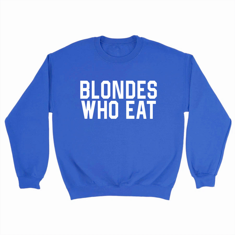 ROYAL BLUE of ATHLETIC // UNISEX ADULT CREWNECK
